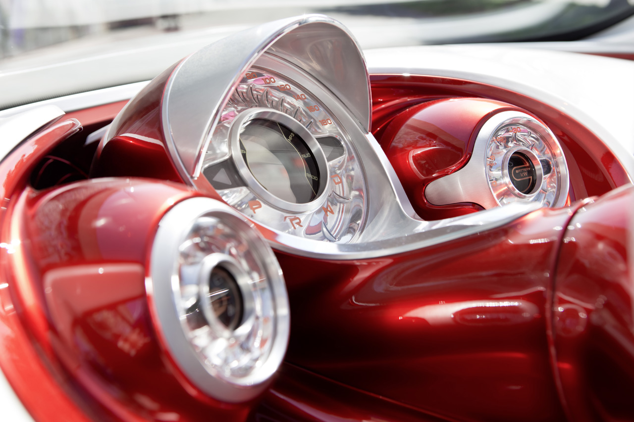 2012 Smart ForStars Concept gauge cluster detail