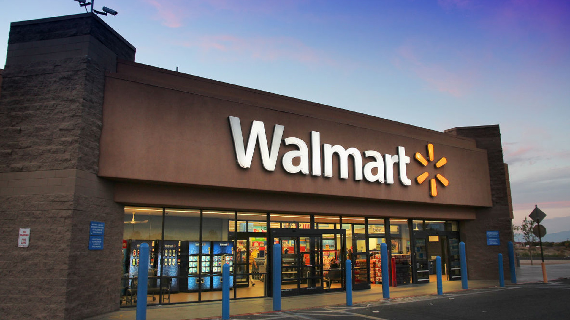 Walmart store in Ridgecrest, California.